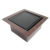 Coppervein Powdercoat Black Recessed Lid for Carpet Install