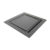 Texture Black Powdercoat Black Recessed Lid for Carpet Install