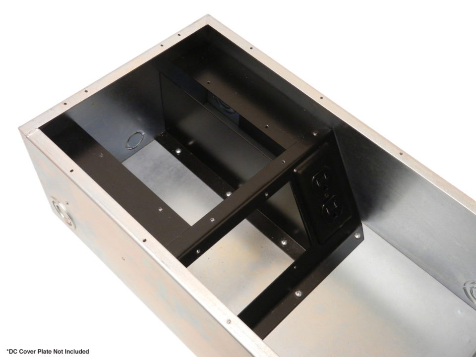 Panel Bracket Assembly for use with 6″ deep Double Wide Wet Back Box ...